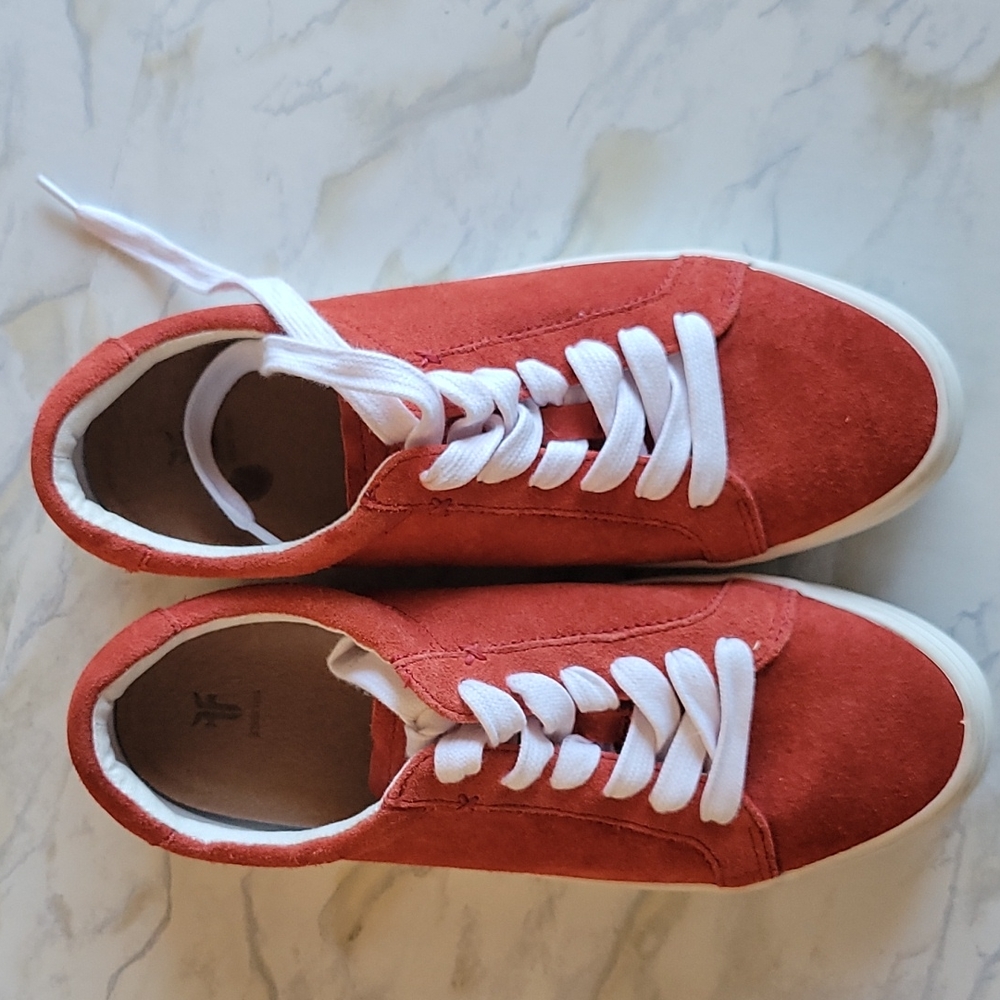 FRYE low suede sneakers